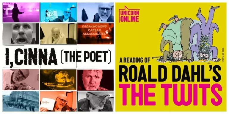 Poster artwork for both shows